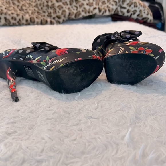 Rockabilly babydoll heels SZ 8 - Picture 3 of 4